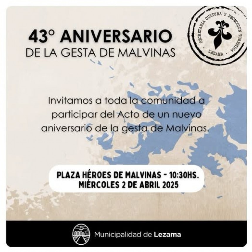 Acto del Día de Malvinas