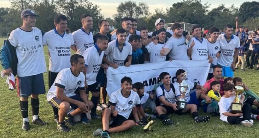 El ceibo campeón de la liga amateur castellense