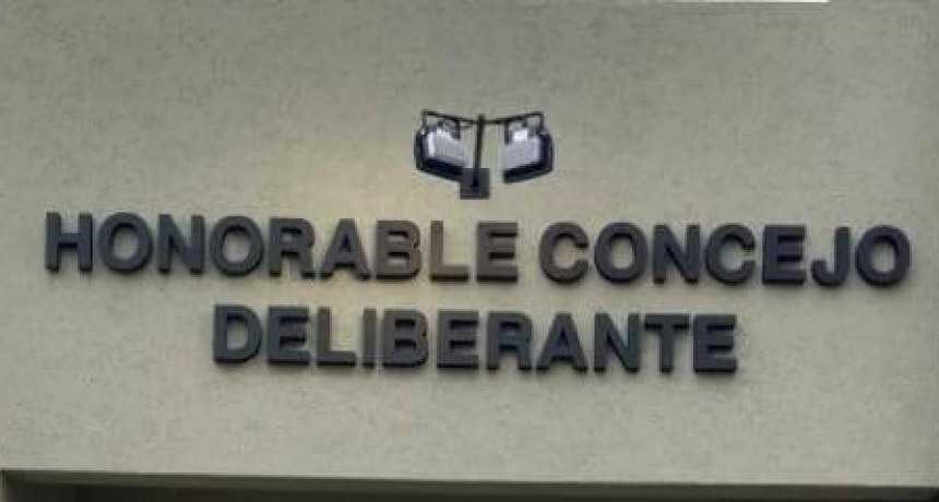 Hoy jueves 10 de abril sesiona el Concejo Deliberante