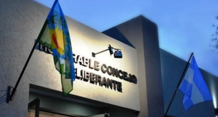 Sesionó el Concejo Deliberante 