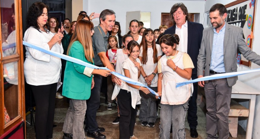 Orgullo y emoción en la puesta en marcha del Aula Tecnológica de la EP1
