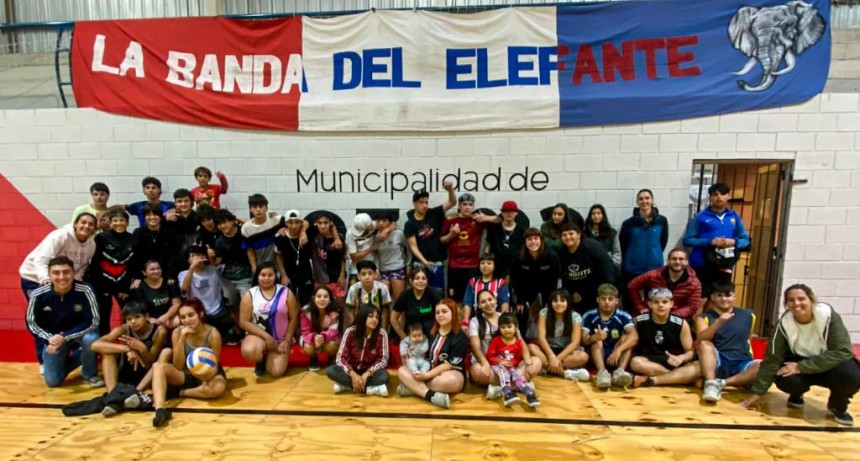 Envión de visita: El grupo de Lezama recibió a sus pares de Villa Argüello