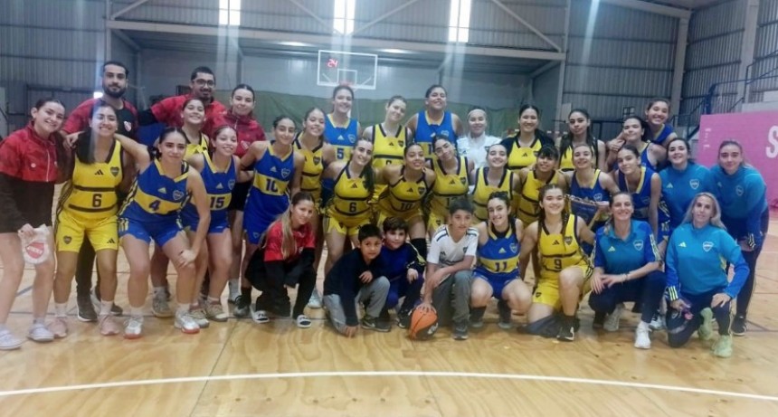 Básquet femenino de Boca Juniors en Lezama