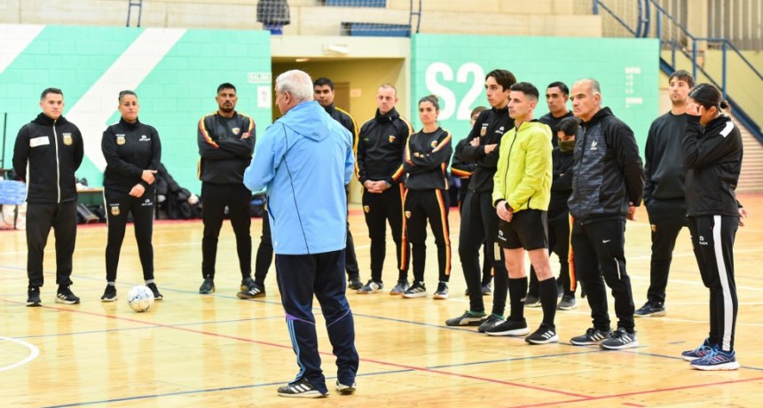 Lezama fue sede de una capacitación de árbitros de AFA