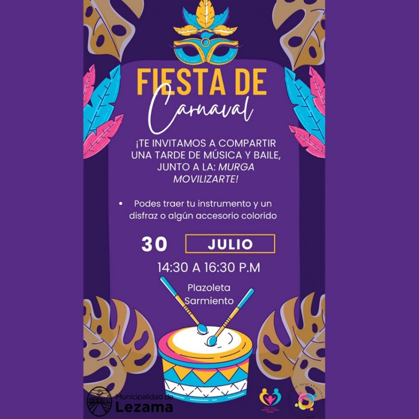 Fiesta en la Plazoleta Sarmiento