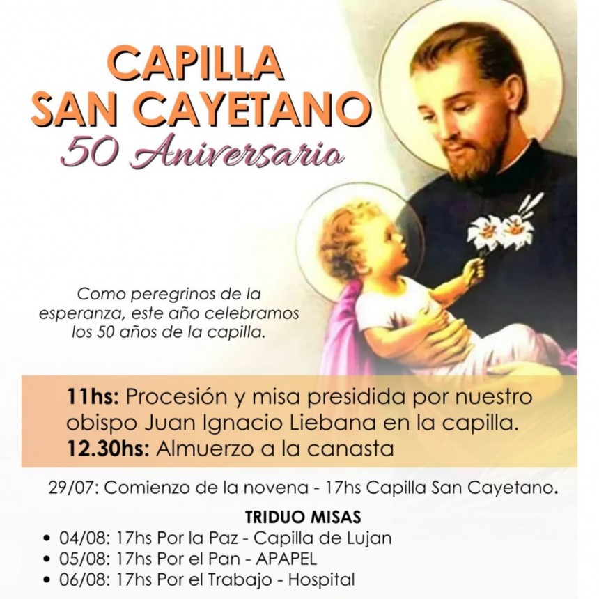 50° Aniversario de la Capilla San Cayetano 