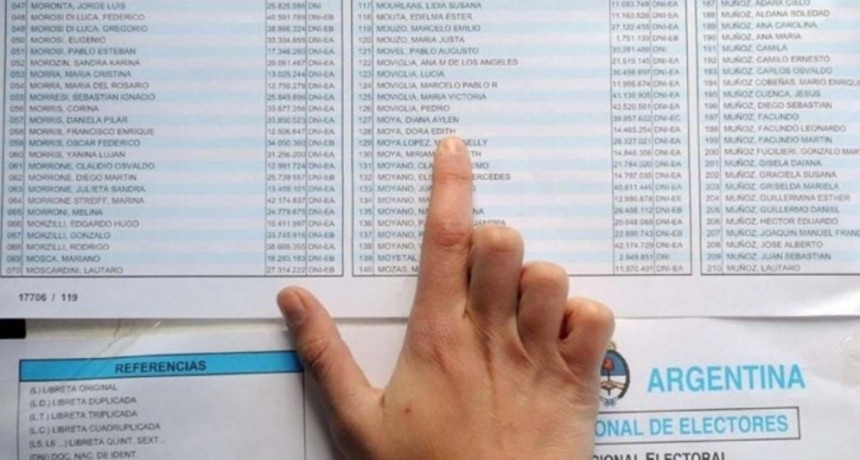 Ya se pueden consultar los padrones electorales