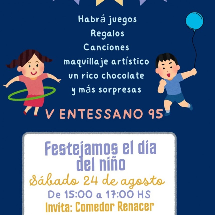 Día del Niño en el Comedor Renacer