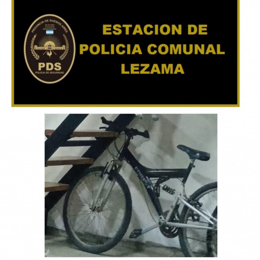 Recuperan una bicicleta robada en nuestra ciudad