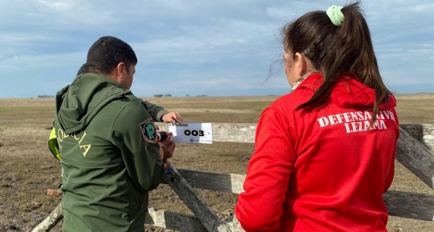 Lezama pone en funciones el programa “Tranquera Segura”