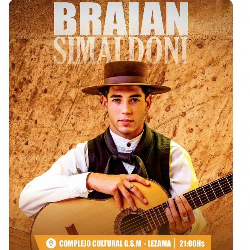 Hoy se presenta Braian Simaldoni en Lezama