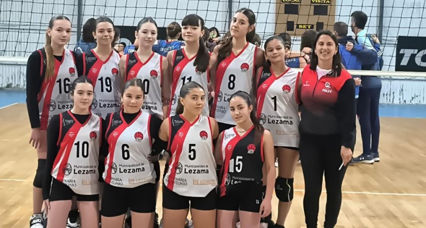 Las chicas de la sub 14 de vóley son subcampeonas de la LI.PRO.BO zona centro 
