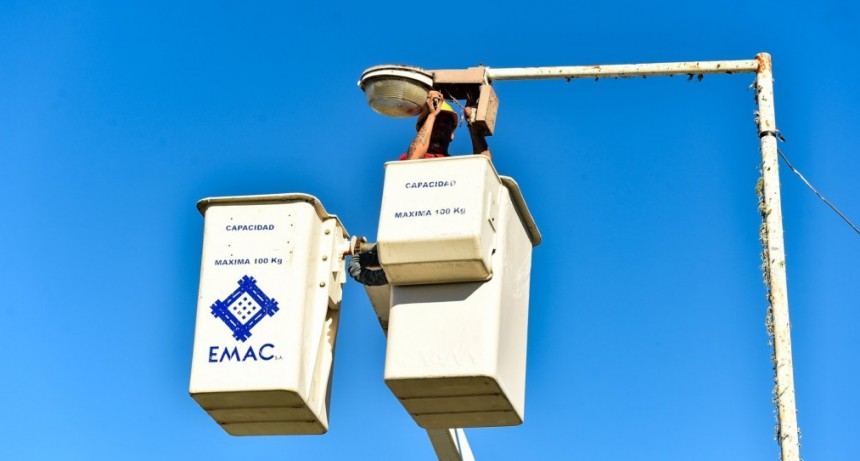 El plan de reconversión lumínica en Lezama