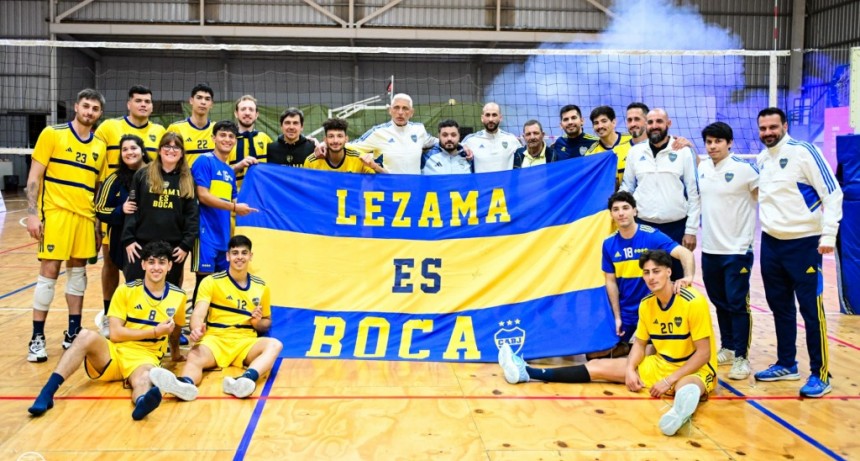 Boca Vóley en Lezama