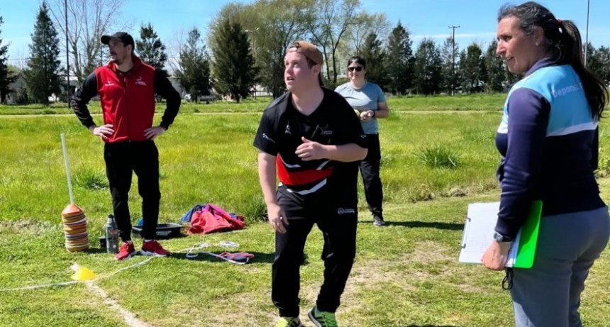 Lezama a Mar del Plata en Fútbol Tenis y Atletismo PCD