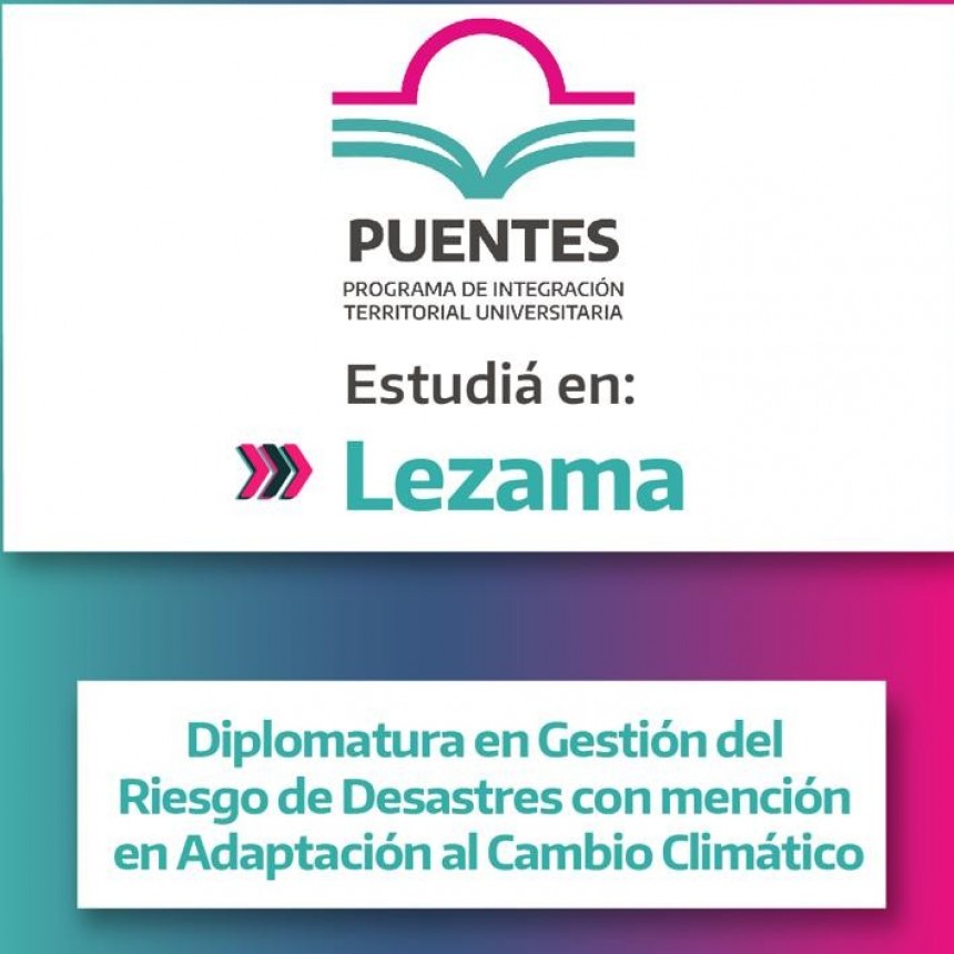 El jueves comienza a dictarse la primera carrera universitaria en Lezama