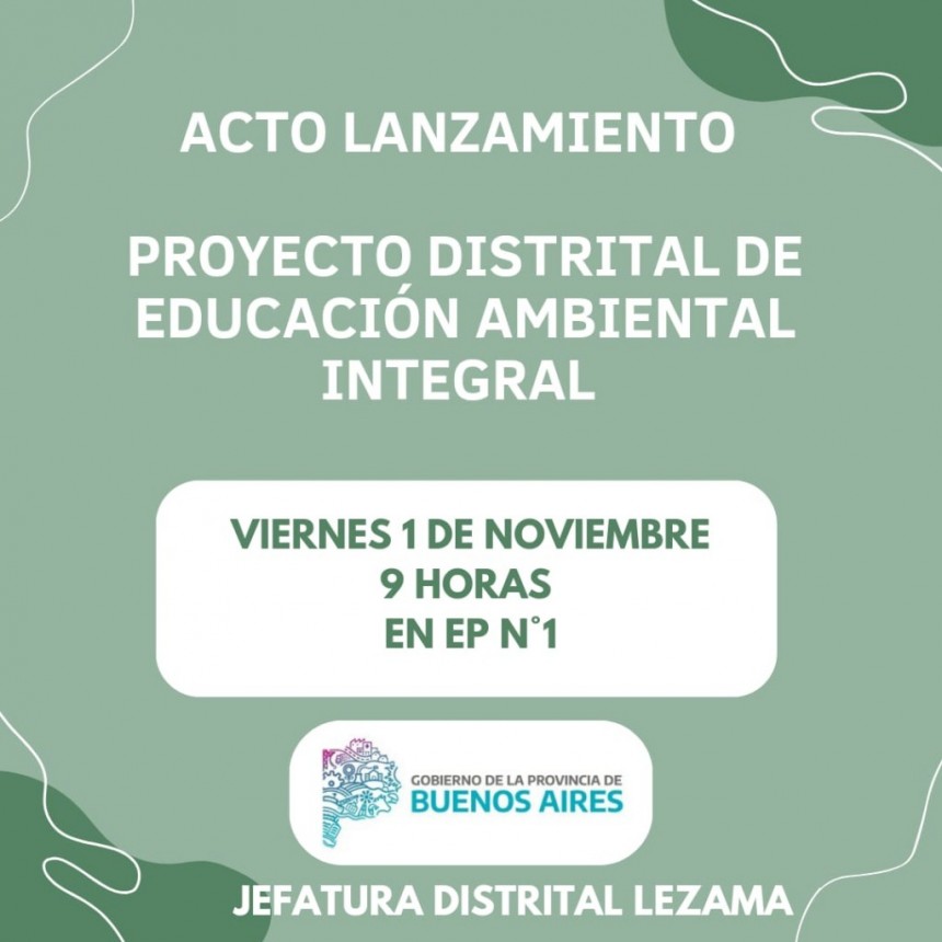 Proyecto Distrital de Educación Ambiental Integral