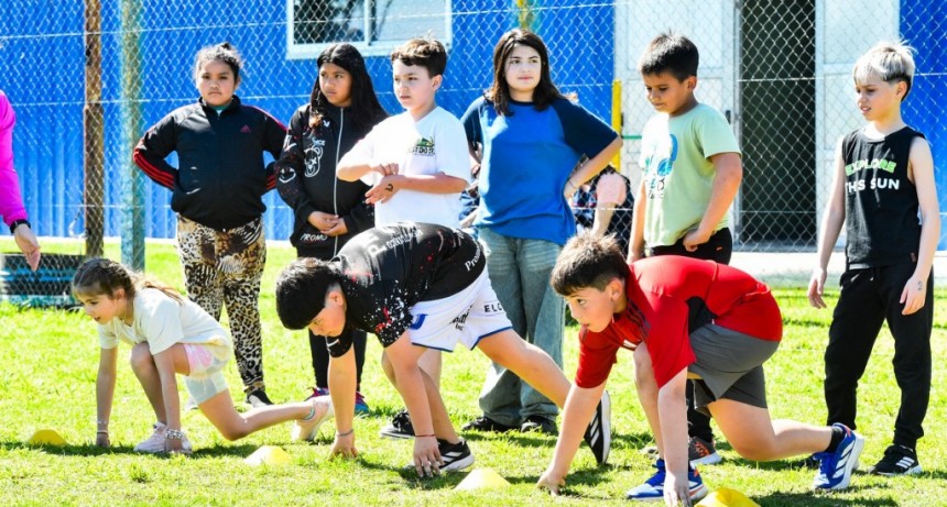 Jornada de sociomotores para el nivel primario