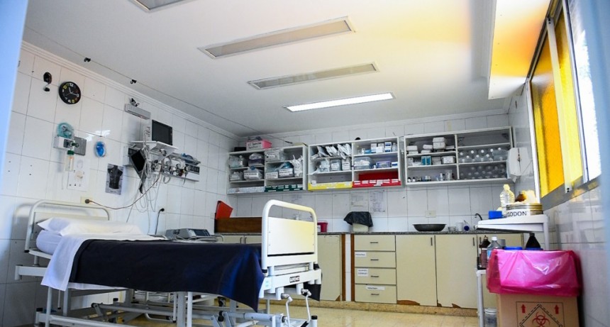 Se realizaron tareas de pintura en distintas dependencias del hospital