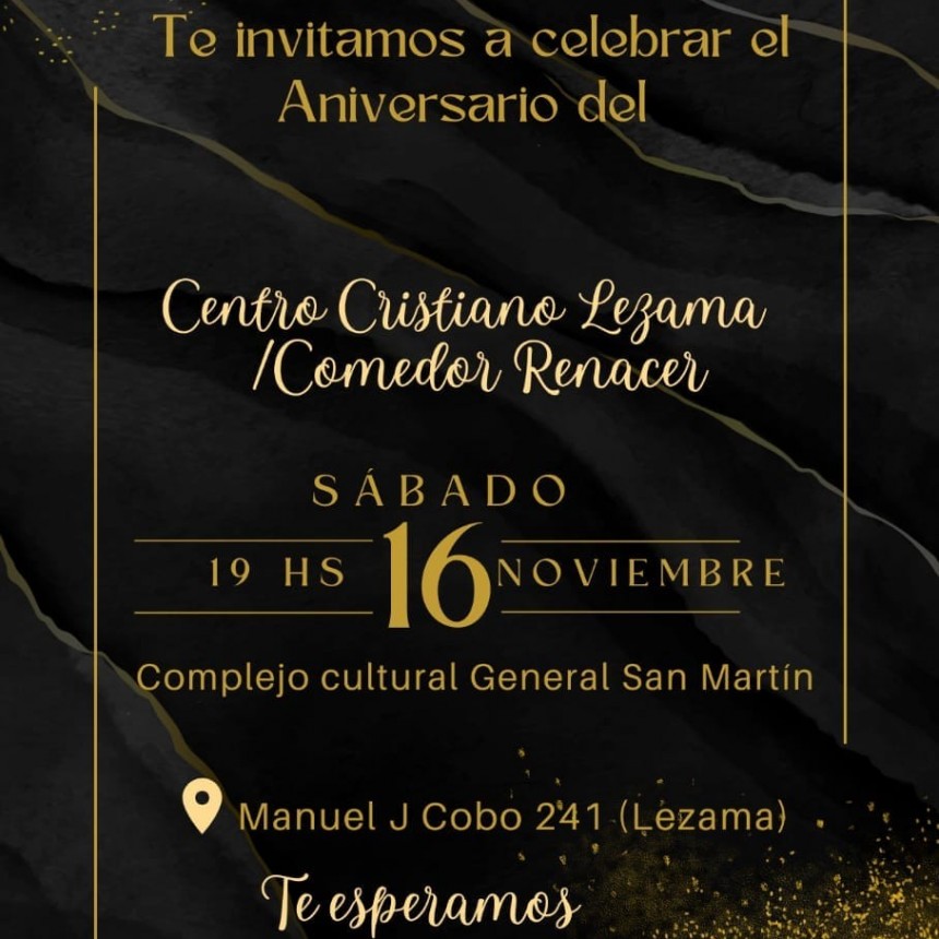 Aniversario del Centro Cristiano Lezama
