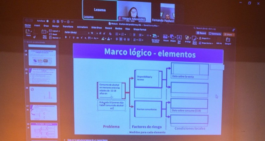 Lezama cuenta con un diagnóstico actualizado sobre el consumo de drogas a nivel local