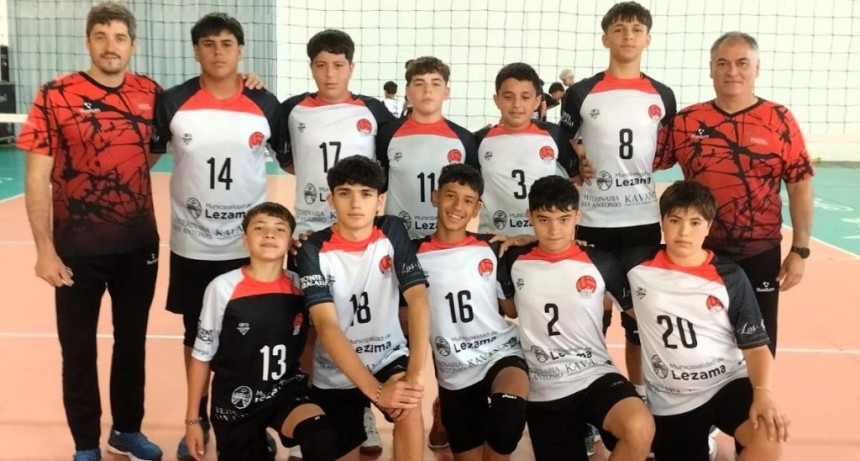 Lezama presente en la Copa Argentina de Vóley 