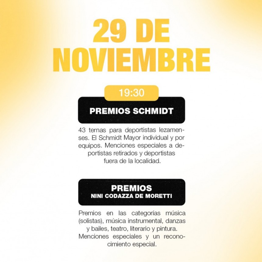 Premios Schmidt y Nini Codazza