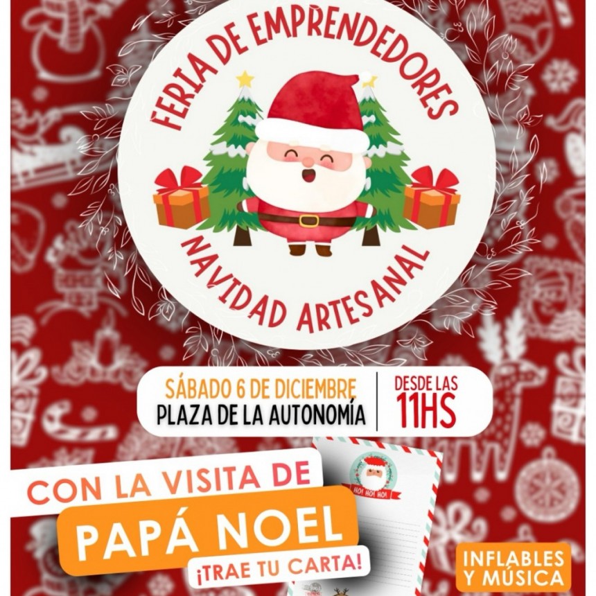 ¡Se viene la Feria de Emprendedores – Navidad Artesanal!